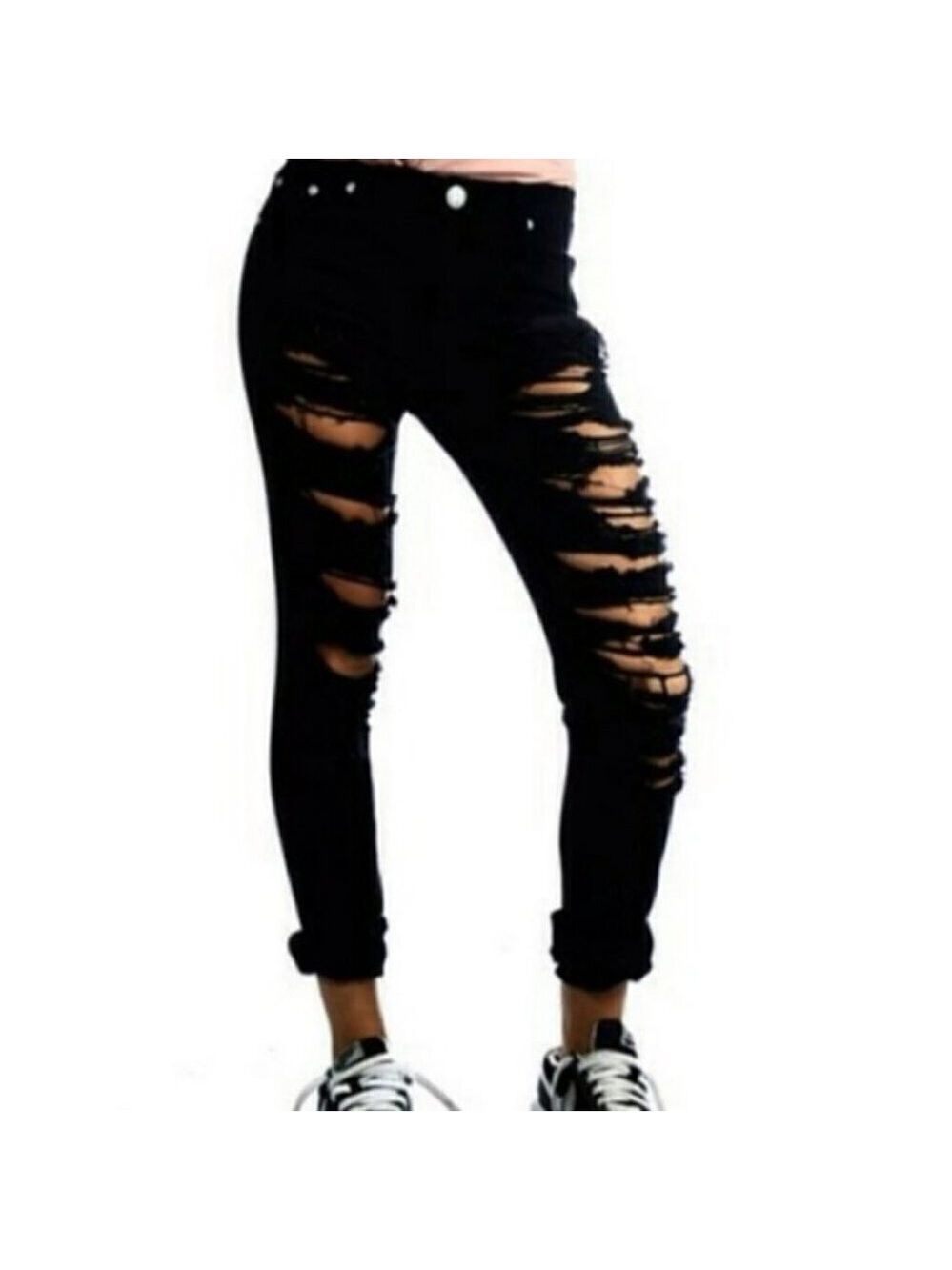 ONE Teaspoon Yard Birds Mid Rise Distressed Skinny Jeans Size 27